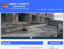 Tablet Screenshot of abaykarot.com